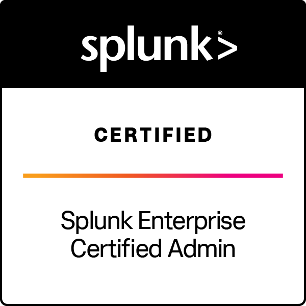 Splunk Enterprise Certified Admin Splunk Admin